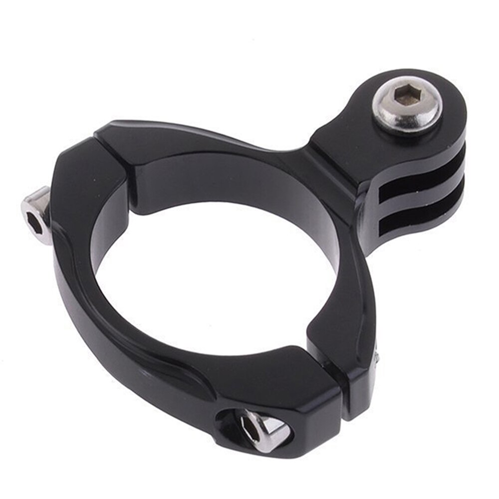 Tija de sillín para Gopro Hero 7, 6, 5, 4, SJCAM Yi, 4K, Eken, soporte de aluminio para manillar de bicicleta, Cámara de Acción