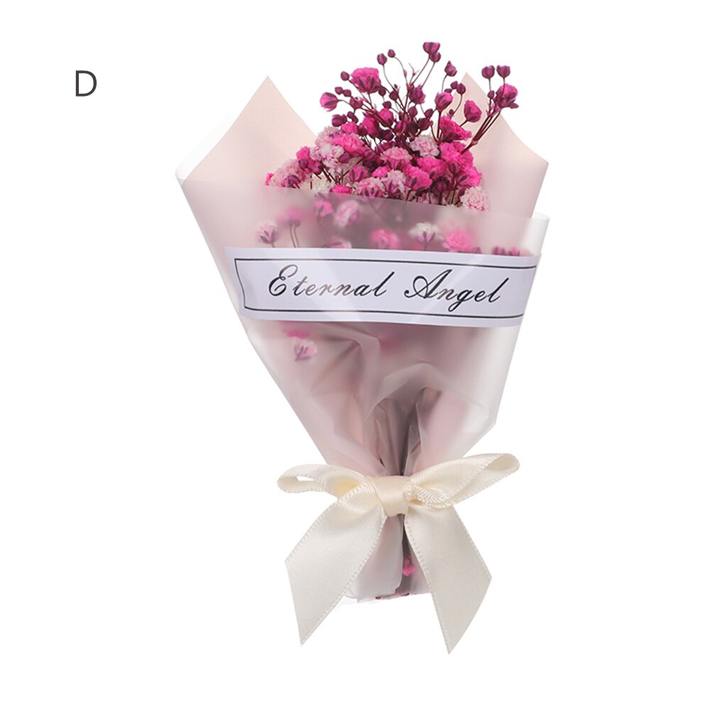 Naturliga torkade blommor minigräs för bröllop heminredning pysselpackning torkade blommor fotorekvisita: D