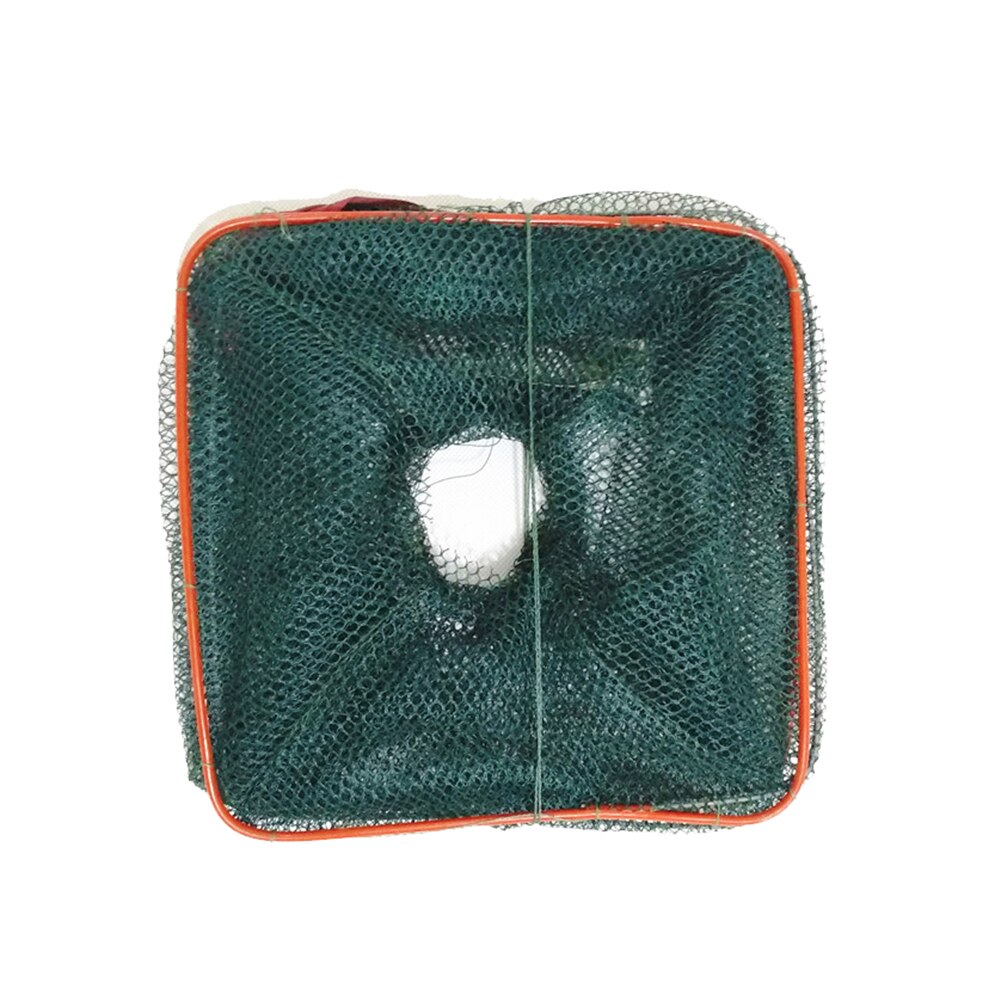 21x45cm Folding Portable Crab Fishing Dip Cast Net Cage Shrimp Catcher Bait Trap Shrimp Nets Automatic Trap Outdoor Fishnet