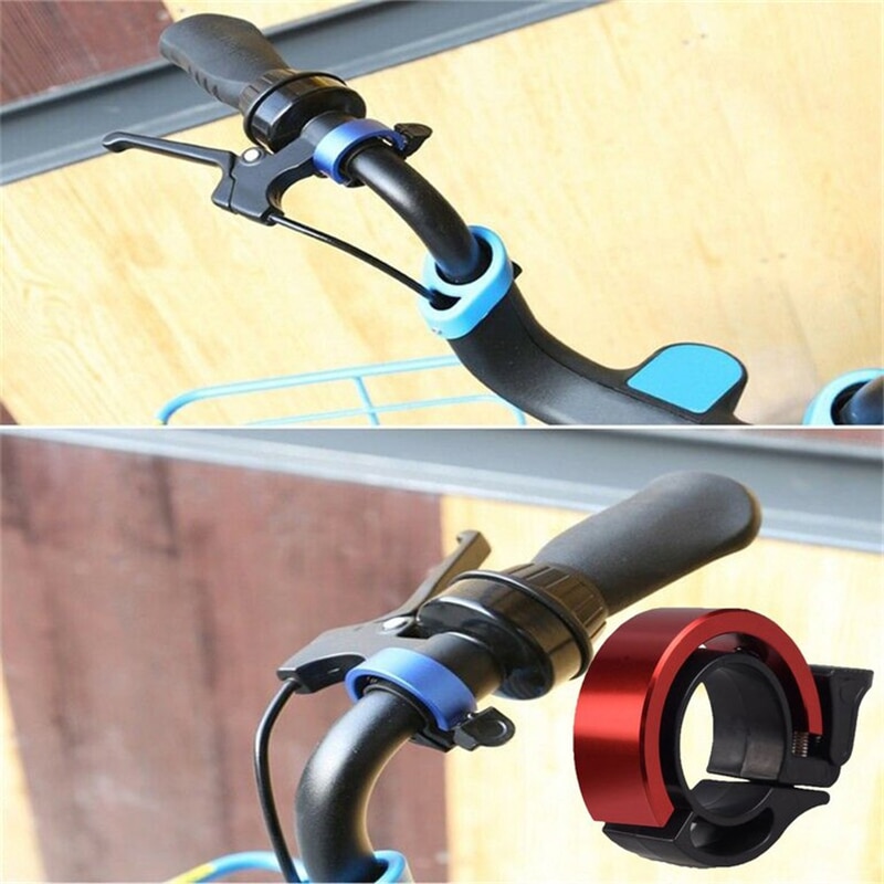 Bel sepeda sepeda onzichtbare bahan aluminium fietsbel fietsbel