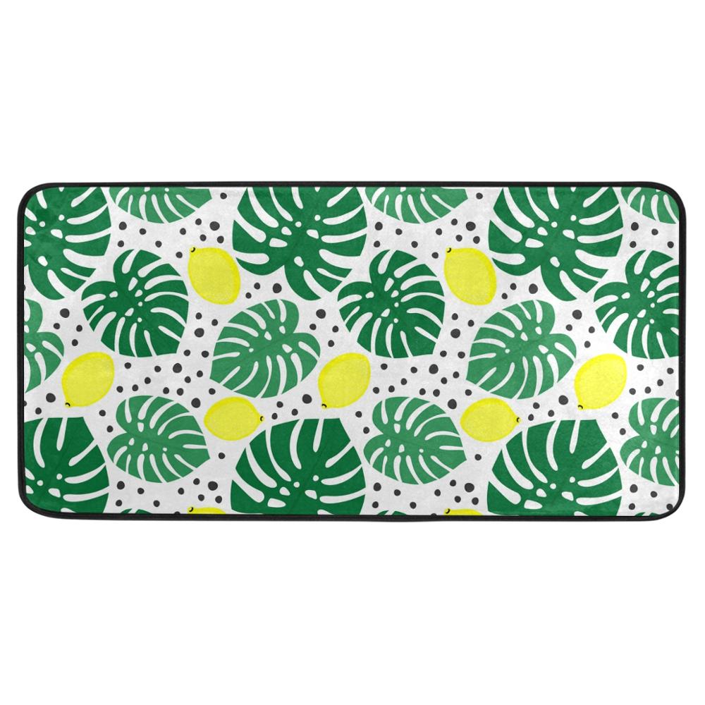 Keuken Mat Citroen Vloermatten Non Slip Keuken Tapijten Woonkamer Badkamer Tapijt Tapijt Voor Indoor Outdoor Tapijten Deur Decoratieve: A3 / 40x60cm