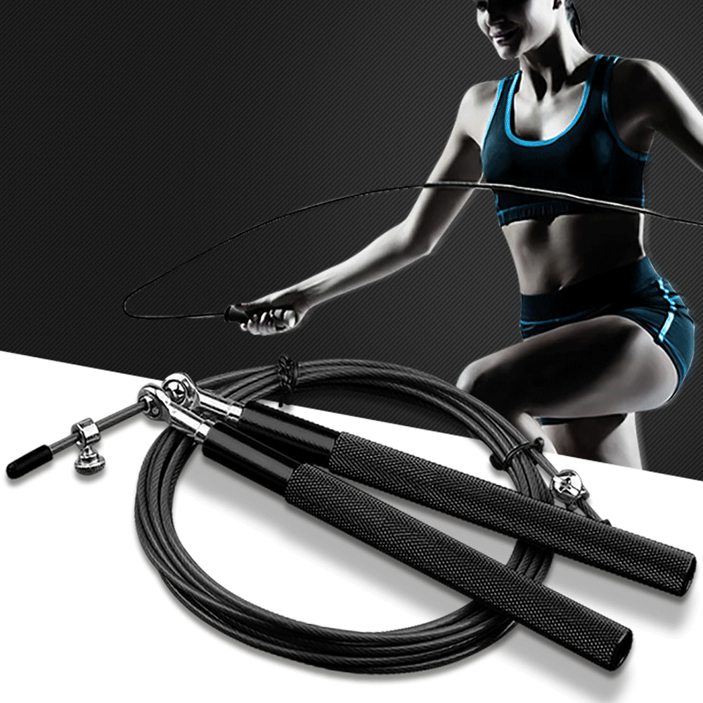 Metal Handle Skipping Rope Adjustable Crossfit Jum... – Vicedeal