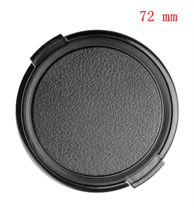 37 39 43 46 49 52 55 58 62 67 72 77 82 86 95 105mm Camera Lens Cap Protection Cover Lens Front Cap For Canon Nikon DSLR Lens: 72mm