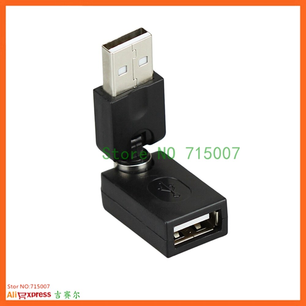 MINI y MICRO USB 2,0 macho a USB hembra, adaptador de cable de extensión de ángulo de rotación de 360 grados,: USB