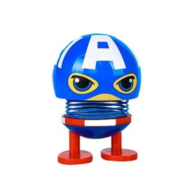 Figuras de cabeza móvil para coche, adornos de coche, decoraciones interiores de automóviles, juguetes de adorno, accesorios de: B