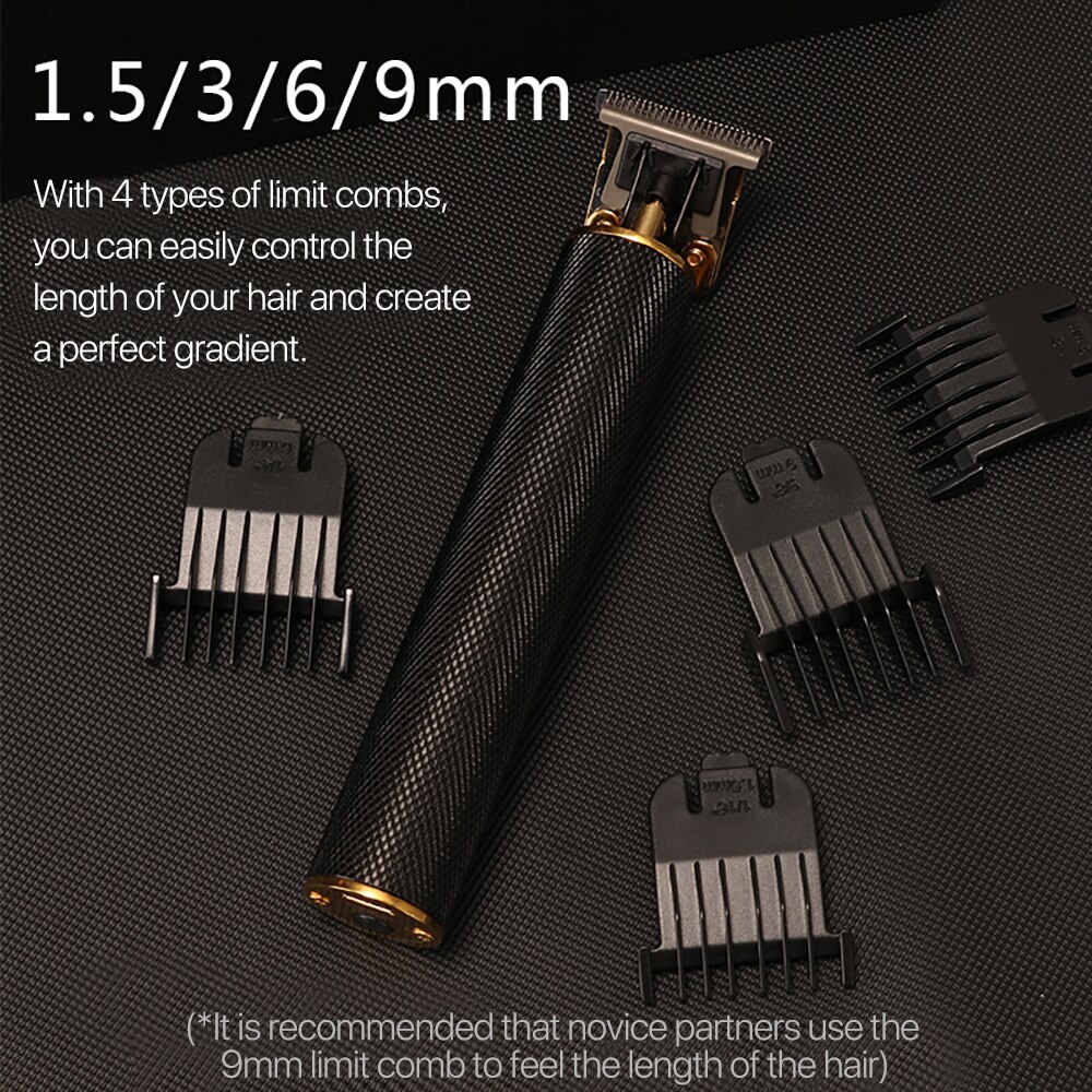 Kemei 1971 Pro Li T-Outliner Skeleton Heavy Hitter Cordless Trimmer Men 0mm Baldheaded Hair Clipper Finish Hair Cutting Machine