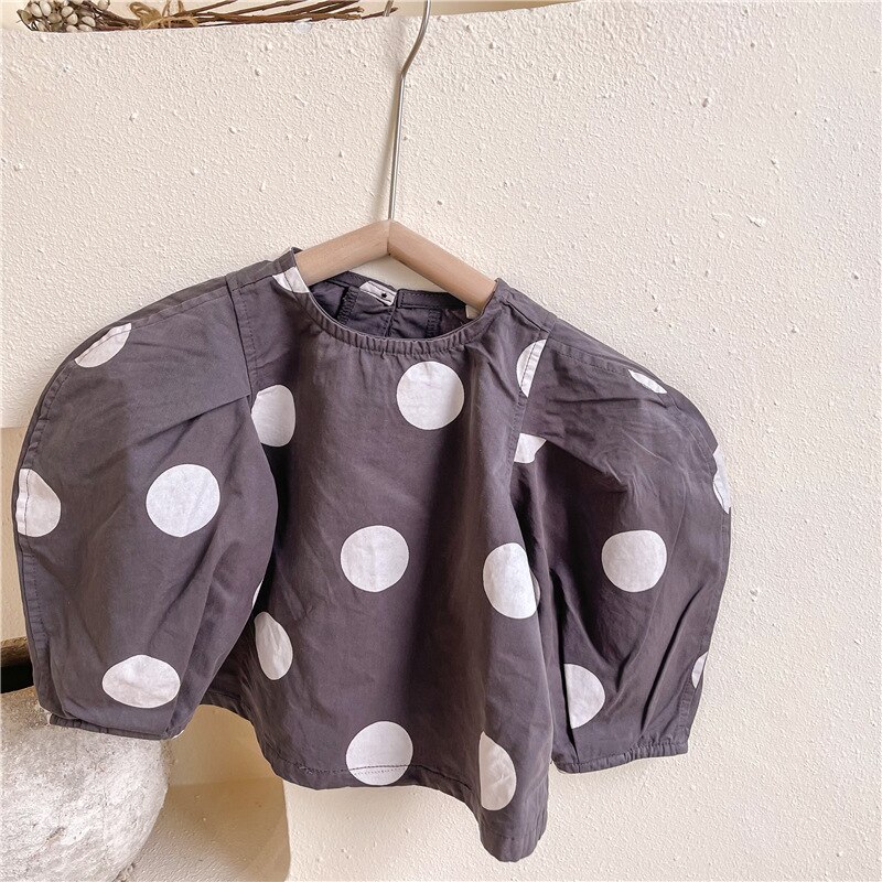 Shirts Volledige Mouw O-hals Kraag Reguliere Lengte Trui Effen Comfortabele Zachte Mooie Licht Lente Kinderen Meisjes: Beige / 2T