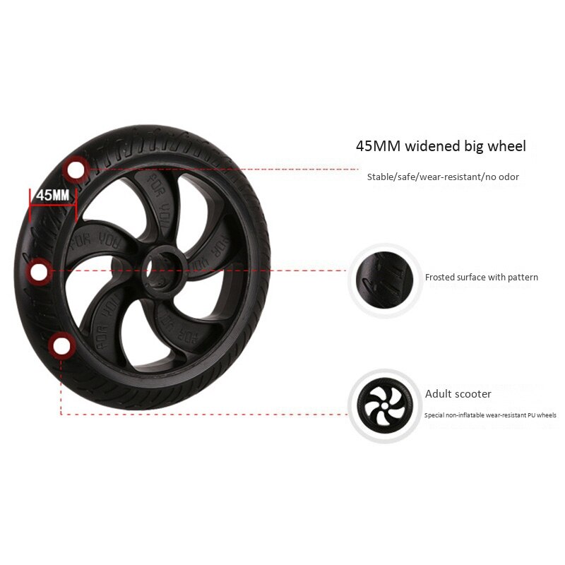 FS-Replacement Rear Wheel Electric Scooter Rear Hub And Tires Spare Part Accessories For Kugoo S1 S2 S3