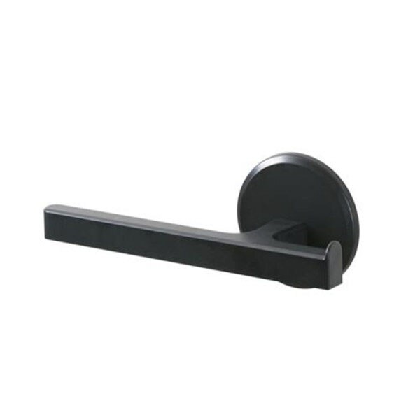 Oyourlife Wandmontage Handdoekhouder Plastic Handdoekenrek Badkamer Keuken Handdoek Opknoping Hanger Keuken Badkamer Organisator Plank: Black