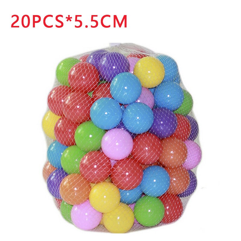 Kinder Spielen Ball Pool Zelt Junge Mädchen Feuer Lkw Dessert Tragbare Indoor Outdoor Baby Spielen Haus Mit Lagerung Tasche Für kinder: 20PCS Ball