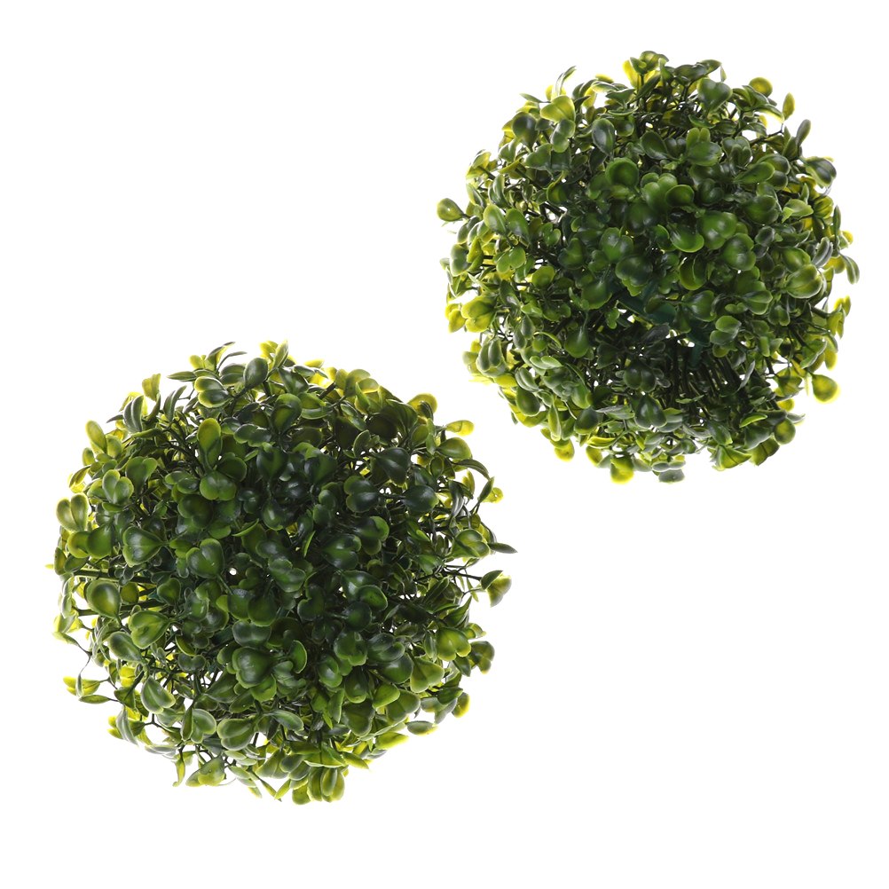 15 CM Newest Artificial Plant Ball Topiary Tree Boxwood Home Christmas Outdoor Wedding Party Decoration