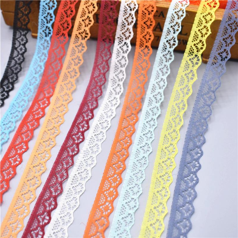 Kant Lint Tape Met 14Mm Breedte Trim Kant Stof Diy Geborduurde Voor Decoratie Naaien Trouwjurk