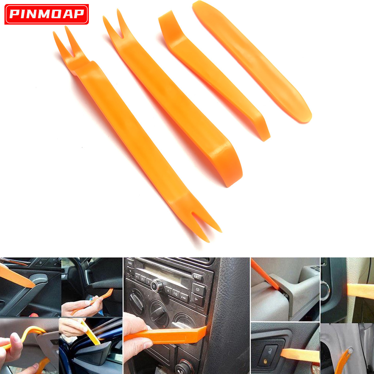 4szt Klips robić drzwi samochodowych Klucz robić demontażu klamry robić Toyota Tacoma Tercel tiara awangarda Venza Yaris Hiace Prius V Hilux grunt Cr