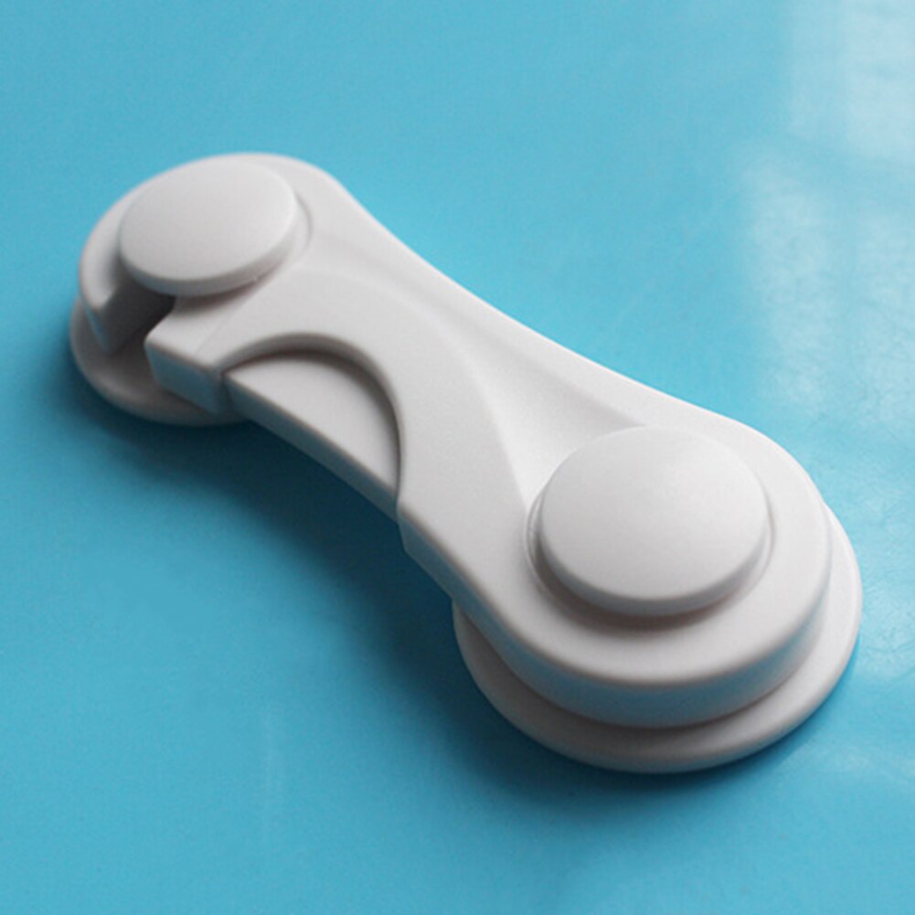 Plastic Kast Lock Kind Veiligheid Baby Bescherming Sloten Comfortabele Kinderen Draagbare Element Voor Koelkasten Klink