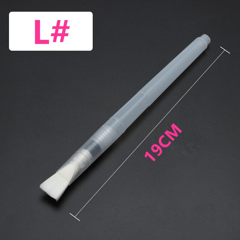Tinta recarregável escova de tinta água tinta caneta cor da água cabeça macia caligrafia desenho pintura ilustração caneta marcador: g