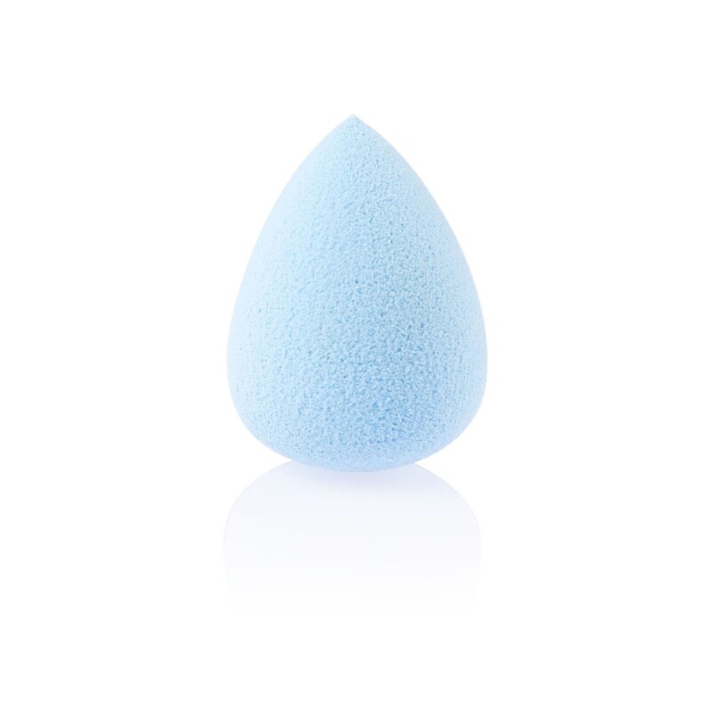 1pc Make-Up Foundation Spons Cosmetische Puff Powder Smooth Beauty Make-Up Spons Beauty Tools Waterdrop Bladerdeeg: Light Blue