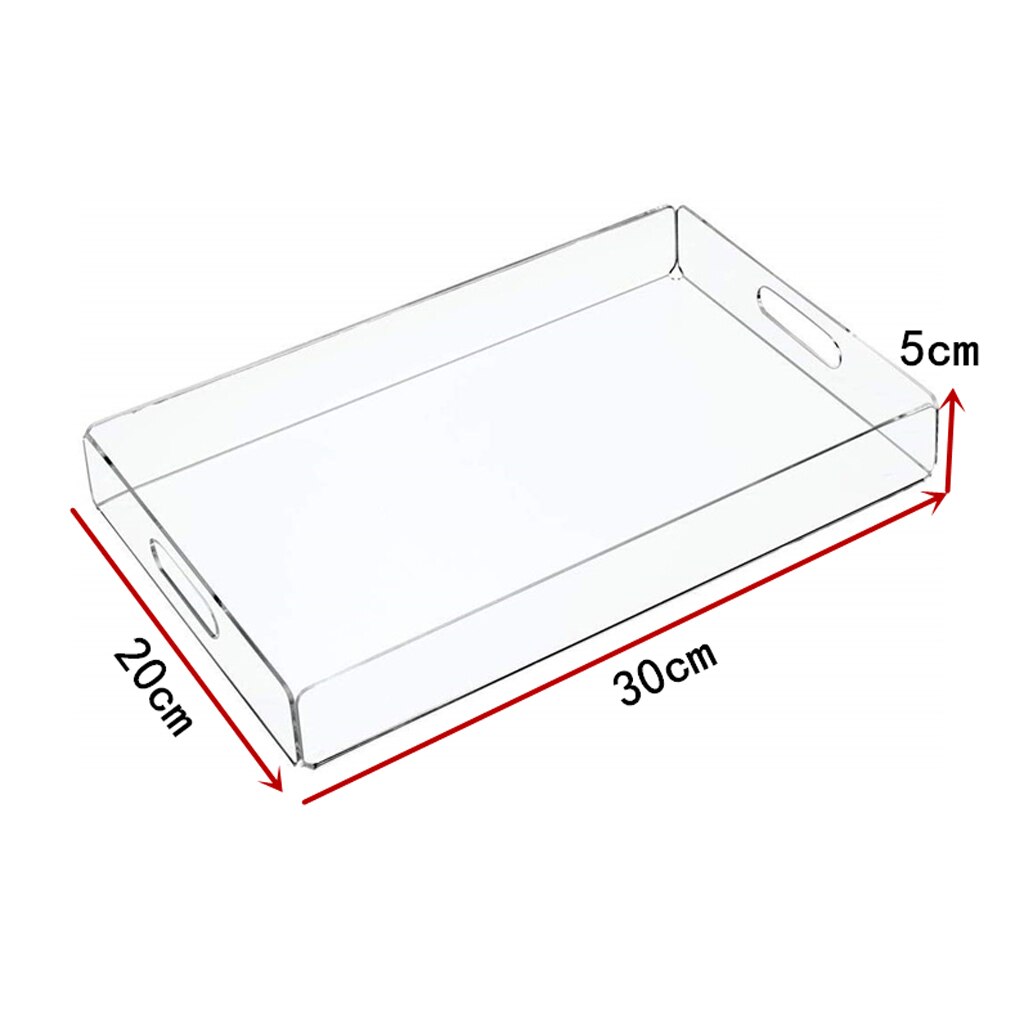 Display Tafel Lade Clear Multi-purpose Glas Make Lade Keuken Decoraties