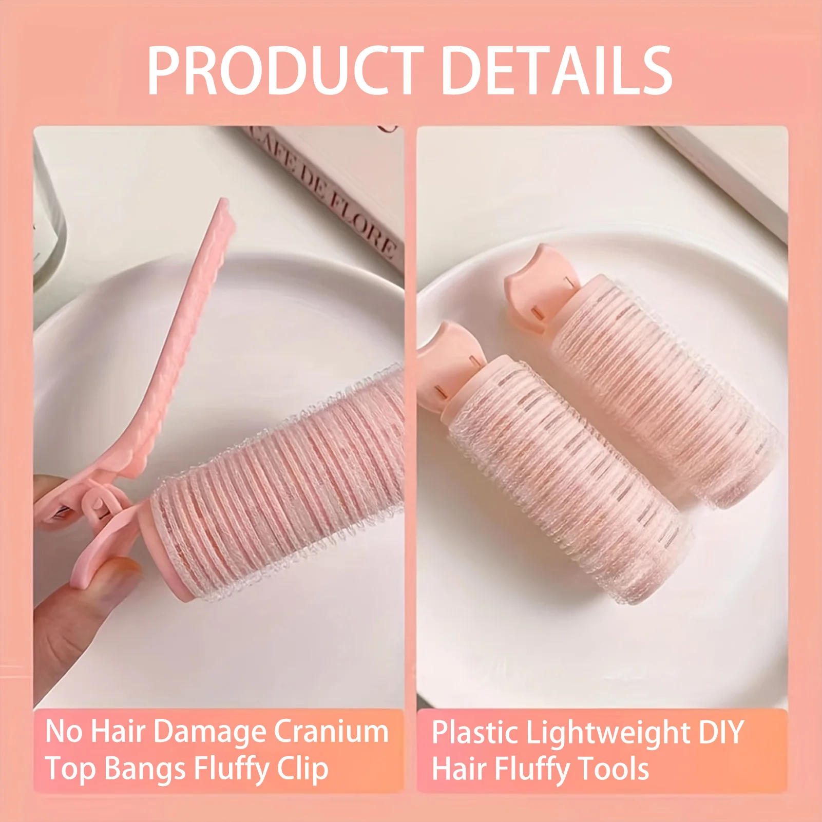 Planchas rizadoras con flequillo, rulos de pelo perezosos, Clips de peinado esponjosos, rizador de aire durante la noche, rizador sin calor, accesorios para peinados DIY