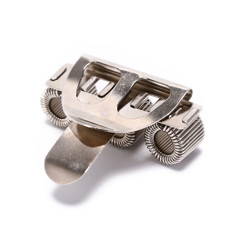 1 Pcs 3 Holes Nurse Uniform Pen Holders Triple Hole Metal Pen Holder With Pocket Clip Doctors Desk Storage