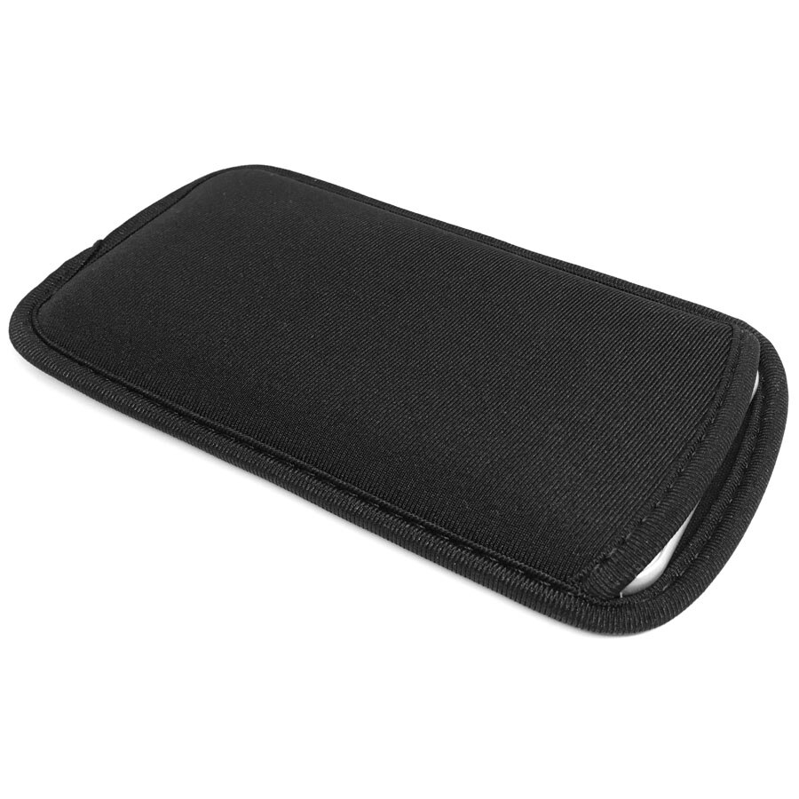 Funda protectora de neopreno Flexible y suave, negra, elástica, para iPhone 11 XS XR 8 7, funda protectora, funda para iPhone XS MAX