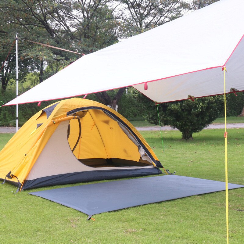 Manta de playa impermeable, colchoneta plegable para acampar, colchón ligero, alfombra Pinic, lona multifuncional, toldo para refugio del sol, Sábana de tierra