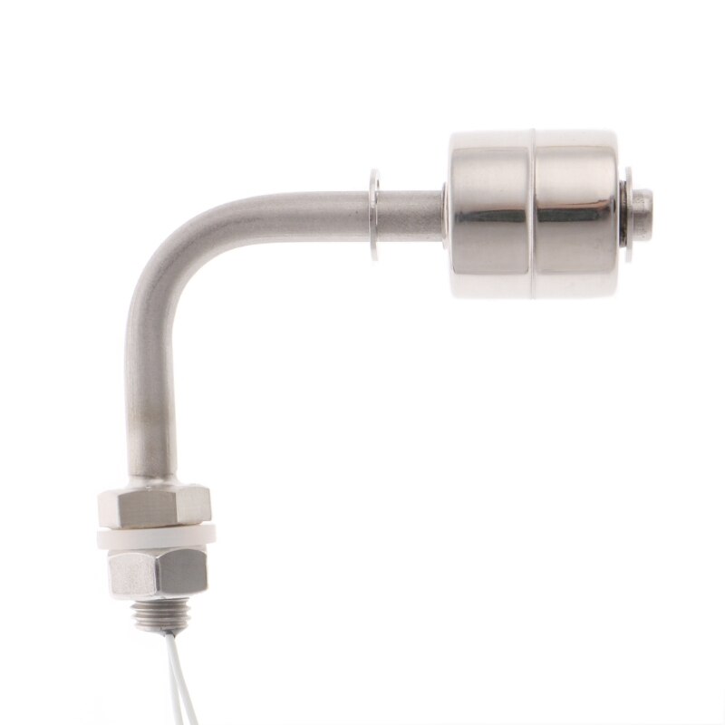 Stainless Steel Float Switch Right Angle Vertical Head Liquid Water Tank Level Sensor