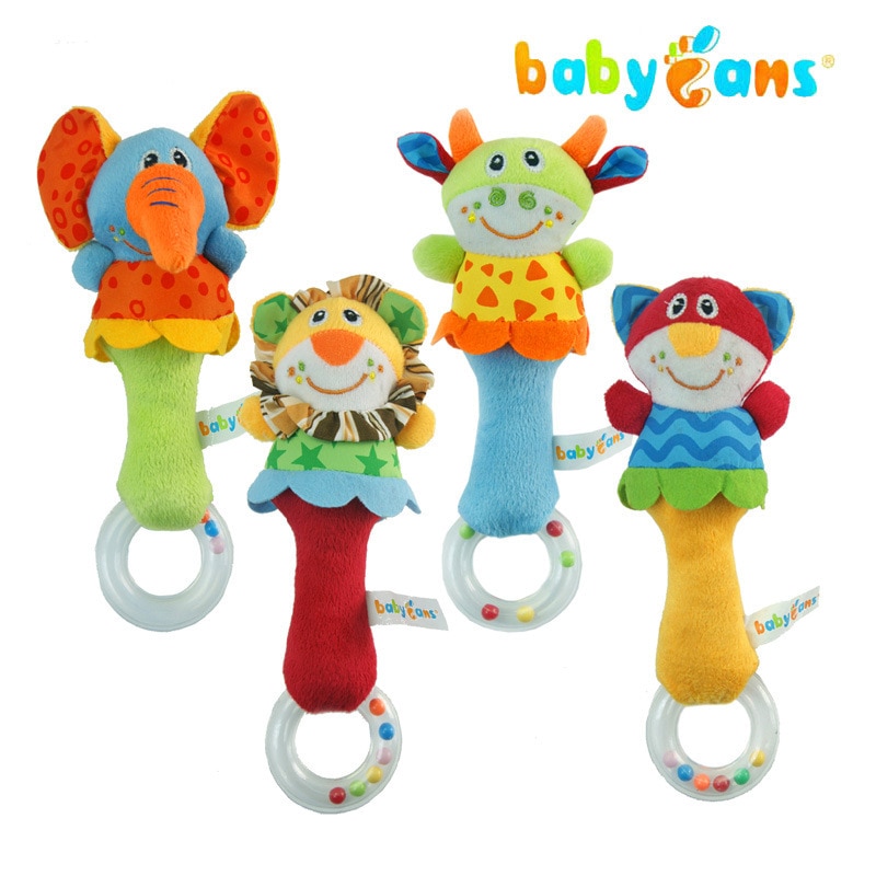 Baby Spielzeug 0-12 Monate Brinquedos Nette Ebene Kleinkind Rasseln & Handys Kleinkind Plüsch Lernen Produkte freundlicher
