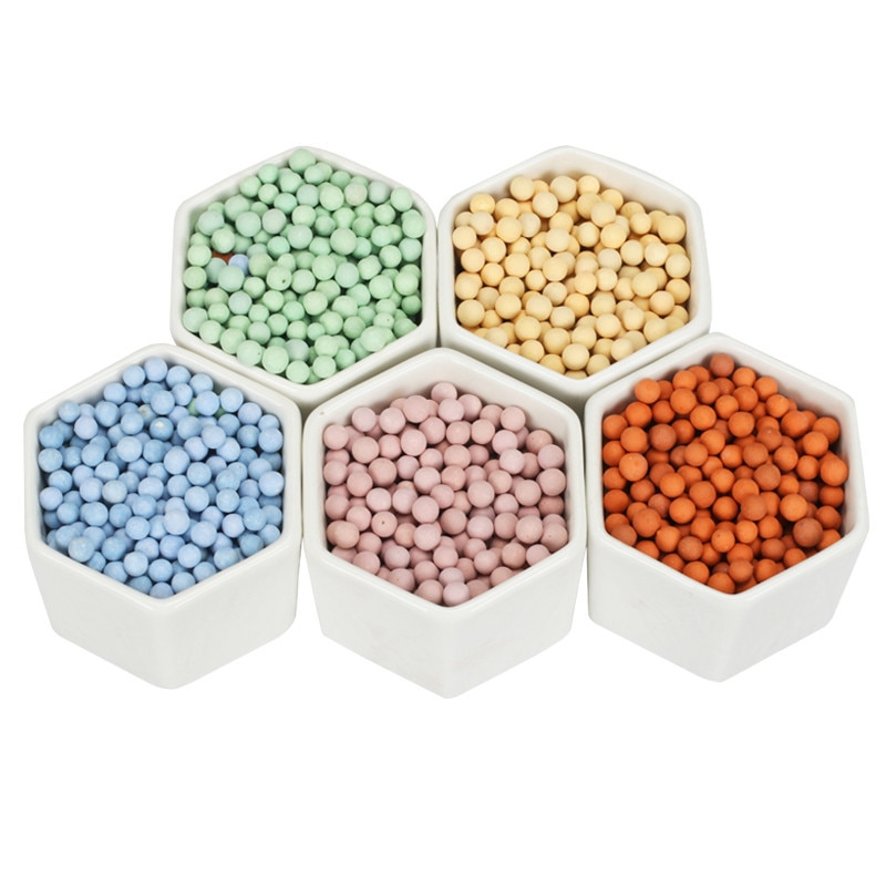500g organiske lys keramsite organiske udvidede ler småsten vokse medier orkideer hydroponics akvakultur have blomster plantning