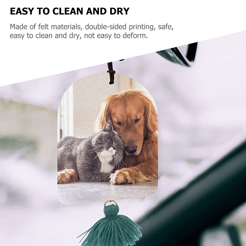 1 set of Air Freshener Sublimation Blank Thermal Transfer Sheet for Car Home
