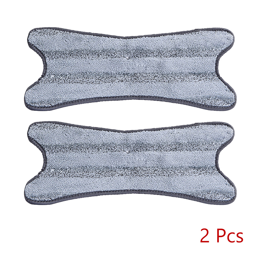X tipo mopa para suelo de microfibra con 1/3/5 Uds paño de mopa reemplazar mano lavado gratis plana trapeador Manual de hogar Herramientas de limpieza: only 2 Mop Pads