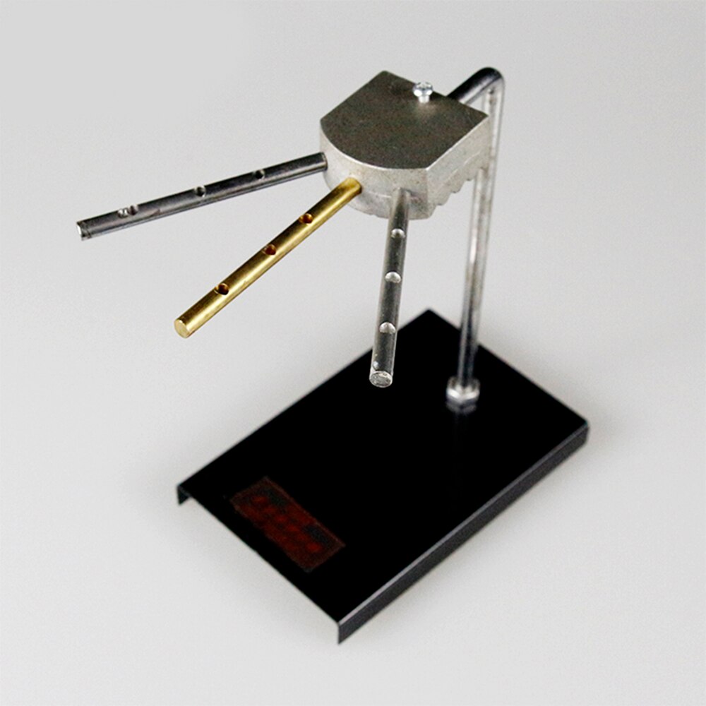 Demostrador de conductividad térmica, hierro de cobre y aluminio, conductividad térmica en comparación con el equipo de enseñanza física