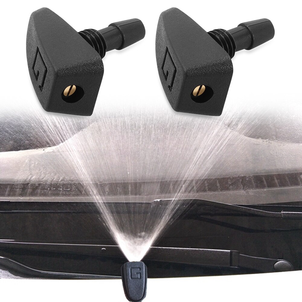 1Pcs Auto Ruitenwisser Washer Spray Nozzle Voor Hyundai Solaris Accent I30 IX35 Tucson Elantra