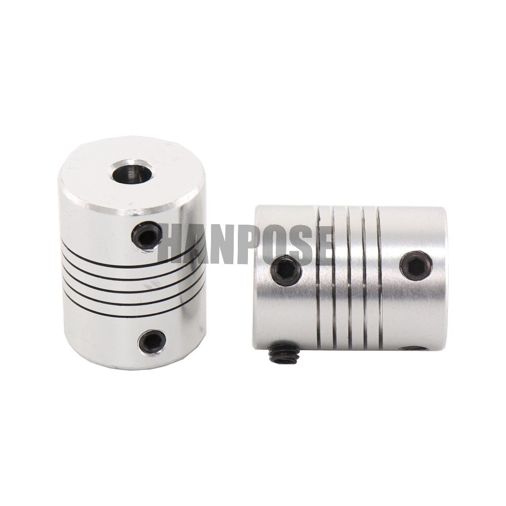 D19*L25 Aluminium CNC Stepper Motor Flexible Shaft Coupling Coupler Encoders Engraving Machine ID3 4 5 6 6.35 7 8 9 10mm