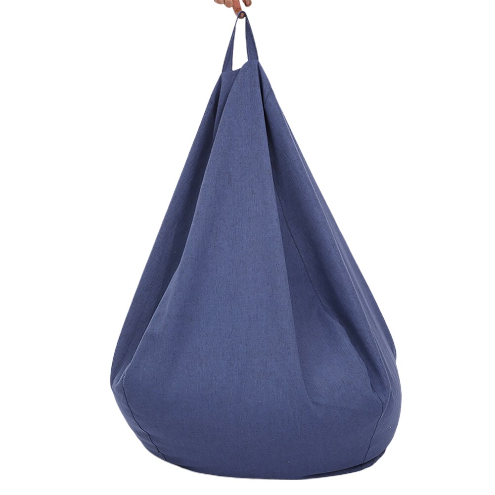 Tatami Lettino Giocattolo Animale Copertina Poltrona A Sacco Sedia da Ufficio A Casa di Mobili Divano non di Riempimento Pigro Farcito Stoccaggio Soggiorno: blu L