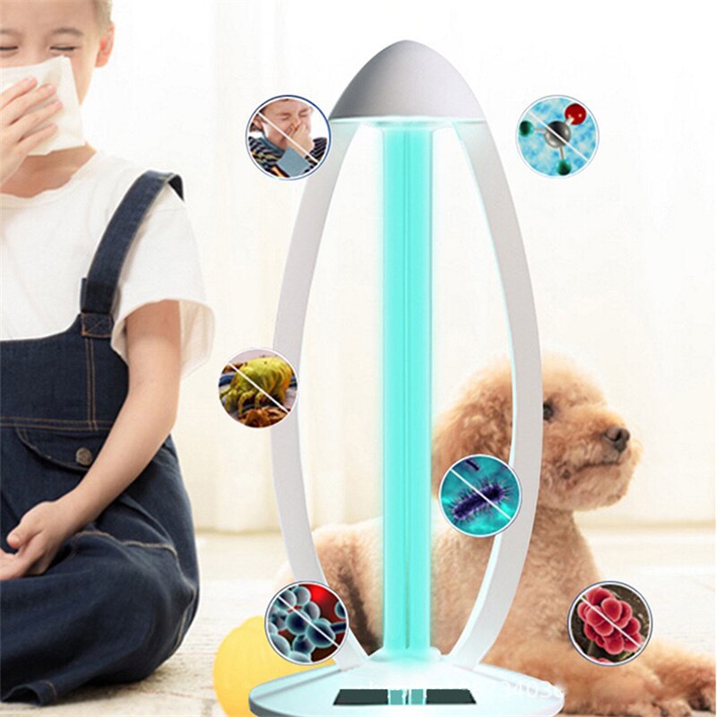 Luz esterilizadora ultravioleta, lámpara de desinfección germicida UVC, AC110V, 220V, 38W, Mata ácaros, 273nm, luces bactericidas, esterilización