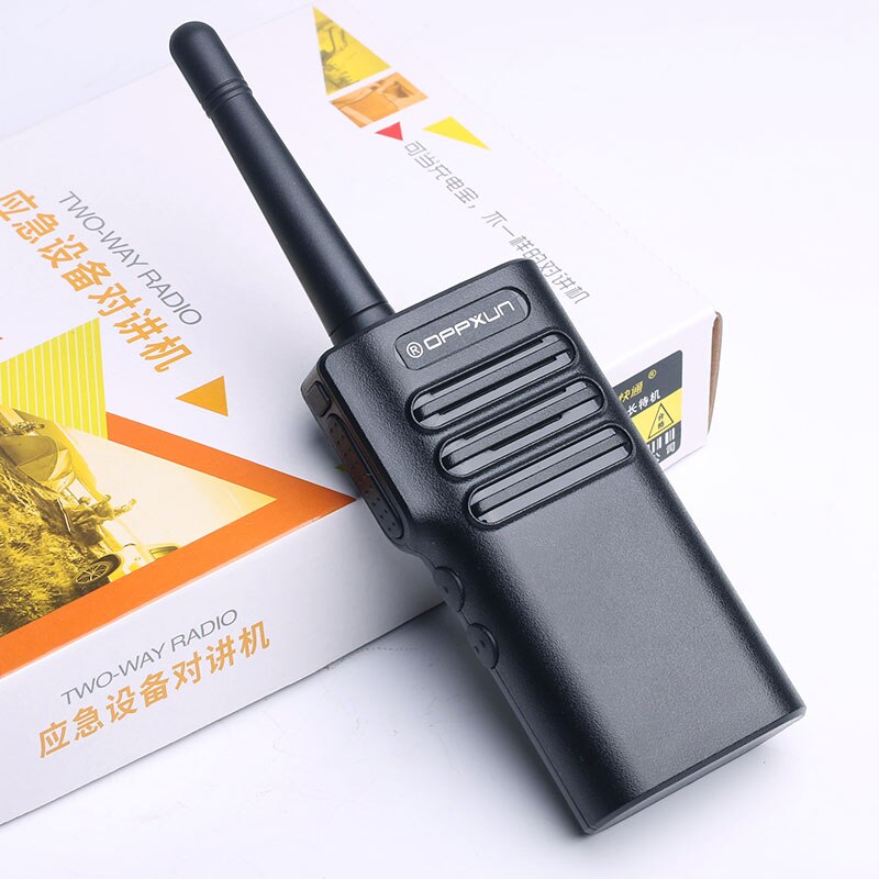 OPX-M12-walkie-talkie OPXM12, batería externa de doble uso, Radio Ham de 2 vías, Cargador USB de carga rápida para exteriores, para emergencias de teléfono