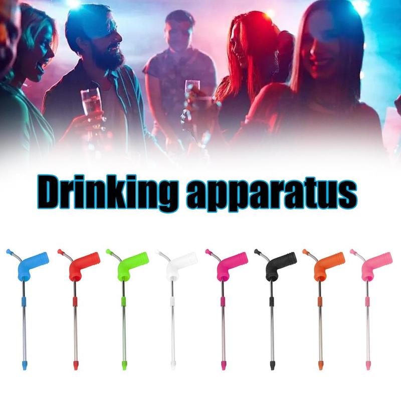Bar Beer Snorkel Funnel Drinking Straw Games Hens Bucks Party Entertainment N4O6