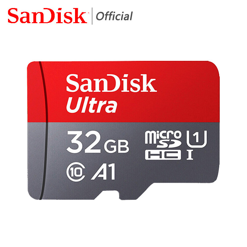 Sandisk Ultra Micro SD 128GB 32GB U1 A1 Class 10 64GB 256GB Micro SD Card SD/TF Flash Card Memory Card 512G microSD For PhonePC: 4GB