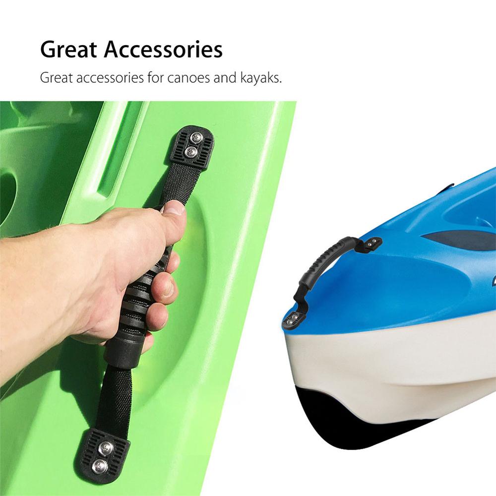 2 Stks/set Boot Bagage Accessoires Montage Side Mount Eenvoudig Te Installeren Kajaks Handvat Pvc Apparatuur Diy Praktische Voor Kano