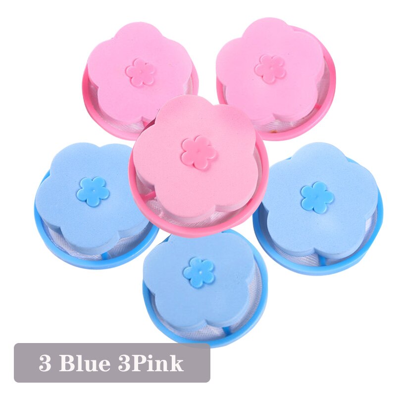 Laundry Balls Washing Machine Floating Laundry Filter Bag for Lint Pet Hair Remover Catcher Pouch Laundry Product Household Tool: 6 pieces
