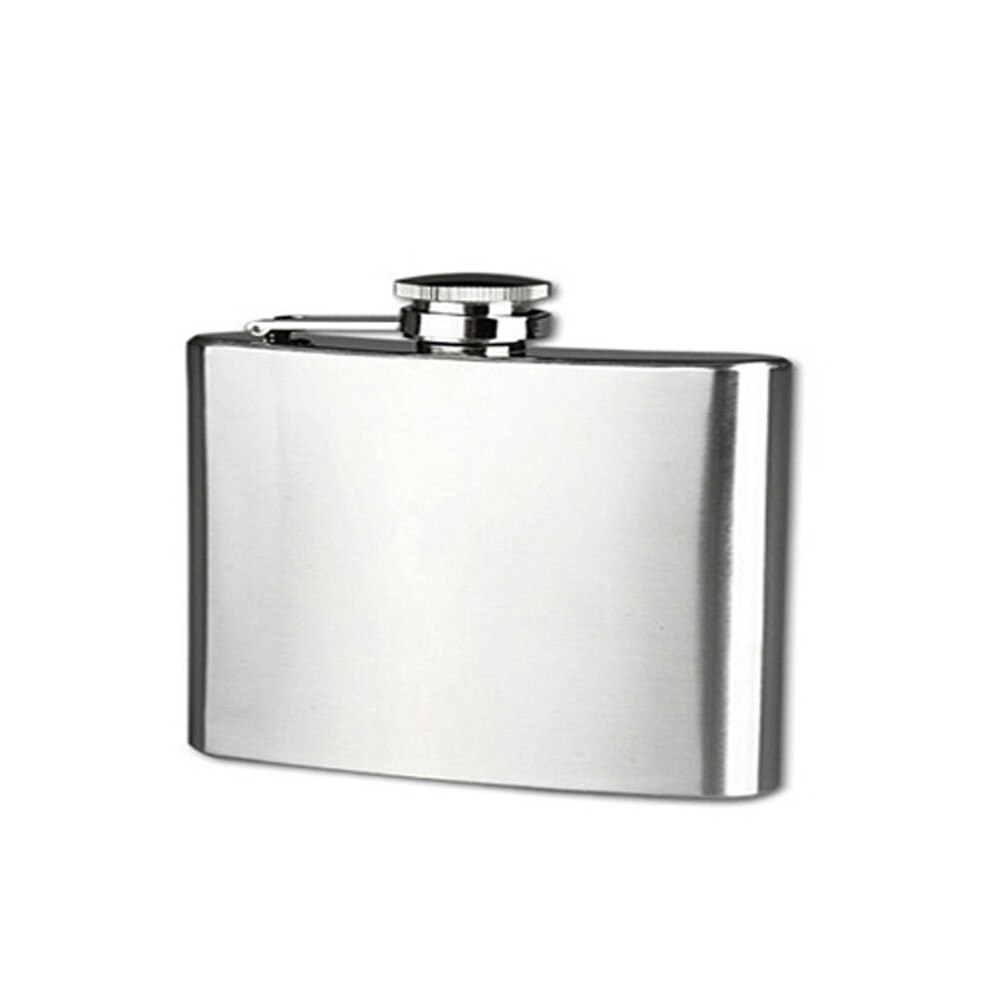 Acier inoxydable poche hanche flasque alcool whisky liqueur bouchon à vis 4 5 6 7 8 9 10 18 OZ liqueur hanche fiole nouveauté # j3s