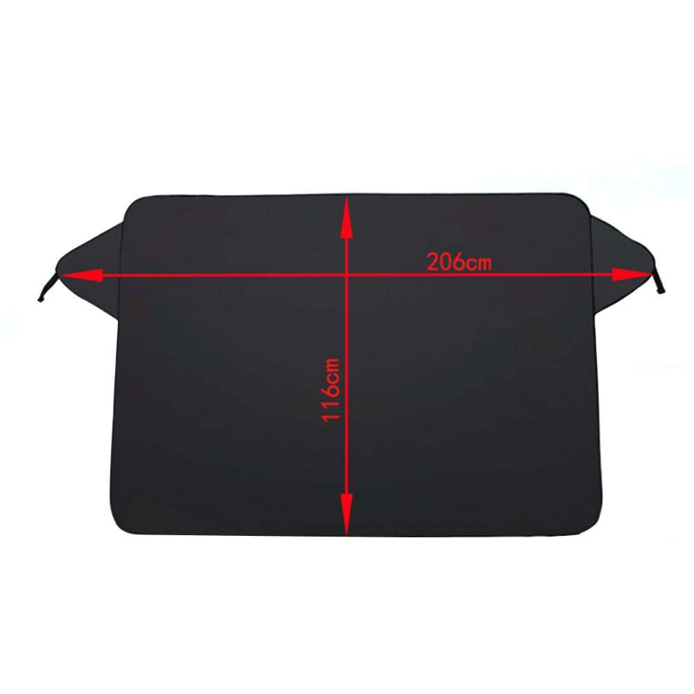 Car Windscreen Sunshade Cover Magnetic Car Window Screen Frost Ice Large Snow Dust Shield Protector Car Sun Visor For Cars SUVs
