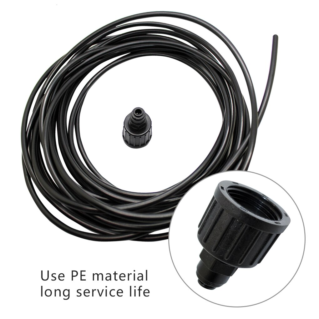 1/4 inch Blank Distribution Tubing Drip Irrigation Hose Garden Watering Tube Line 10 Meters