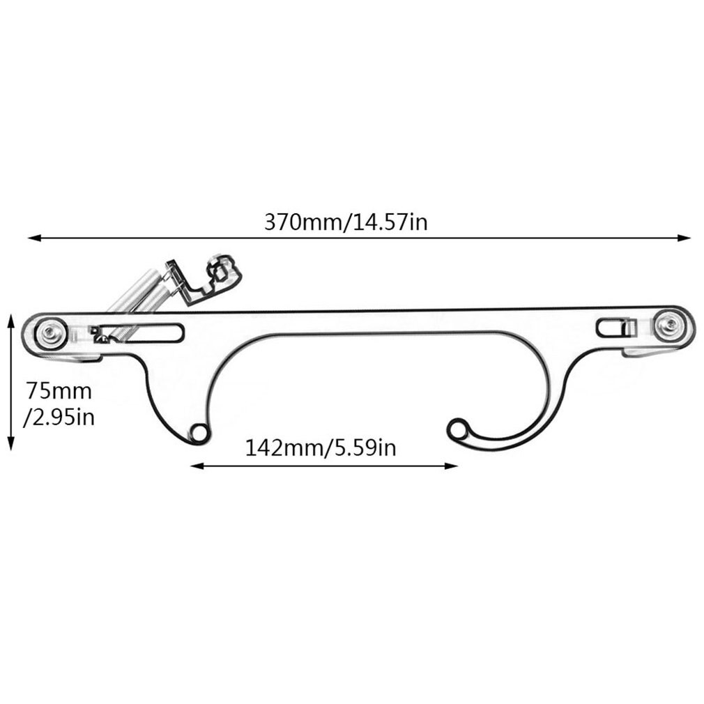 Auto stimmen Gas Basis Anzug 350 SBC Holley 4150 & 4160 Kohlenhydrate Gaszug Kohlenhydrate Halterung Vergaser