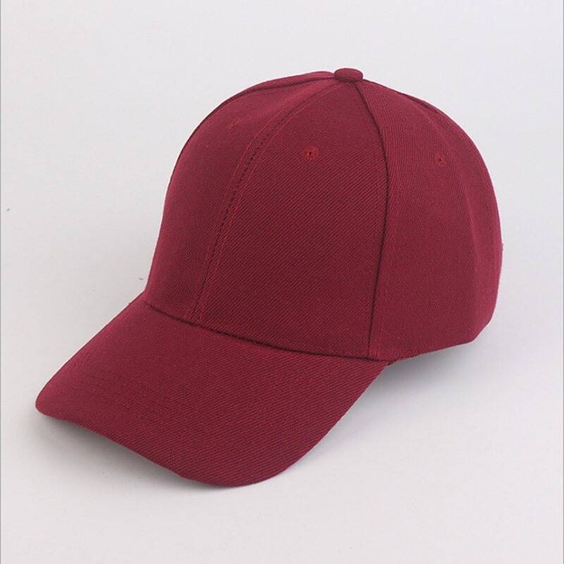 Adjustable Solid Color Shading Hip Hop Unisex Baseball Cap Sun Protection Spring Summer Outdoor Men Dad Hat Snapback: 07