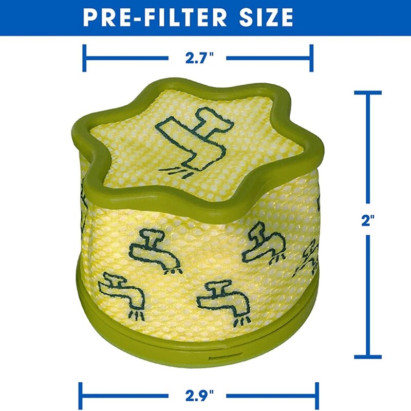 Filtr próżniowy robić odkurzacza LG A9 przewód zero. Porównaj z częścią ADQ74774001-zestaw 6 sztuk