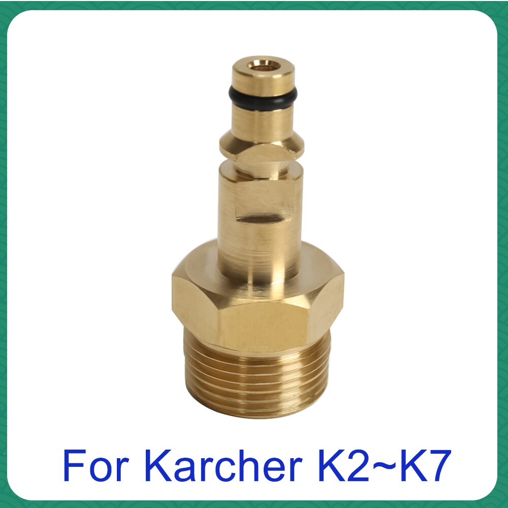 Hogedrukreiniger Slang Adapter M22 Hogedrukleiding Snelkoppeling Converter Fitting Voor Karcher K-Serie Hogedrukreiniger