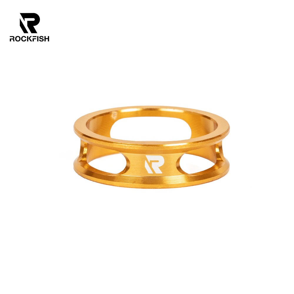Rockfish cc -218 cnc poleringsanode 5g ring til pushbike: Guld
