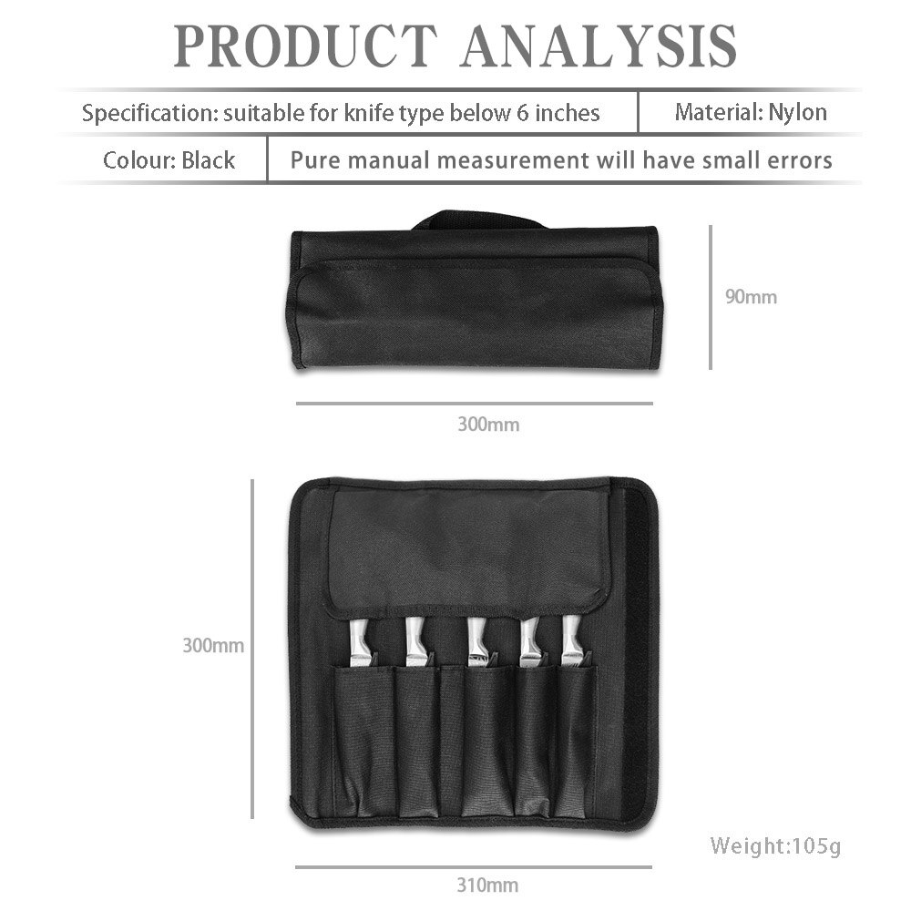 XYj-Juego de cuchillos de cerámica para Chef, bolsa de almacenamiento de 3, 4 y 5 pulgadas, Utilidad de pelar, rebanar, carne, pescado, herramientas de cocina