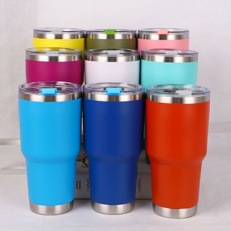 Double Wall Insulation Stainless Steel Tumbler Vacuum Travel Mug Coffee 30oZ Tumbler Insulated Stainless Steel Thermal Drink Cup